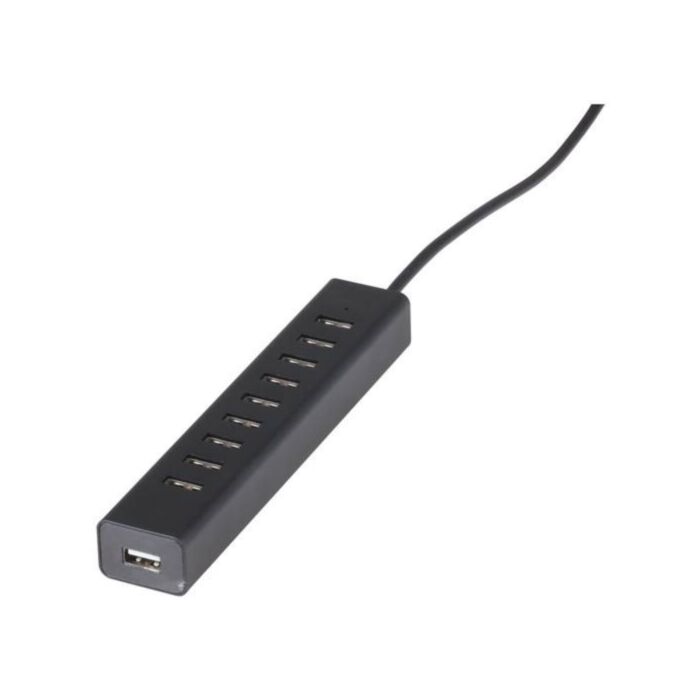 Slimline 10-Port USB 2.0 Charger & Hub