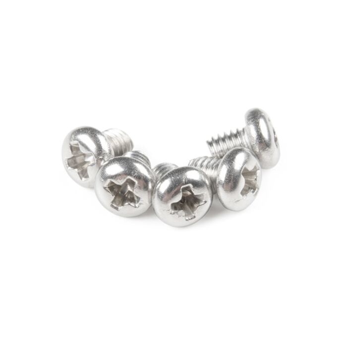 MicroMod Machine Screw - M2.5x3mm, Phillips Head (5 Pack)