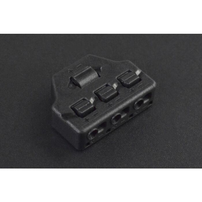 Push-in Wire Connector (1 Input to 3 Outputs)