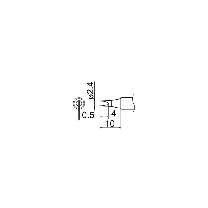 Hakko T12-D24 Soldering Tip