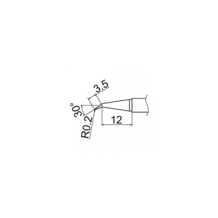 Hakko T12-J02 Soldering Tip