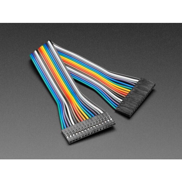 2.54mm 0.1" Pitch 16-pin Jumper Cable - 20cm long