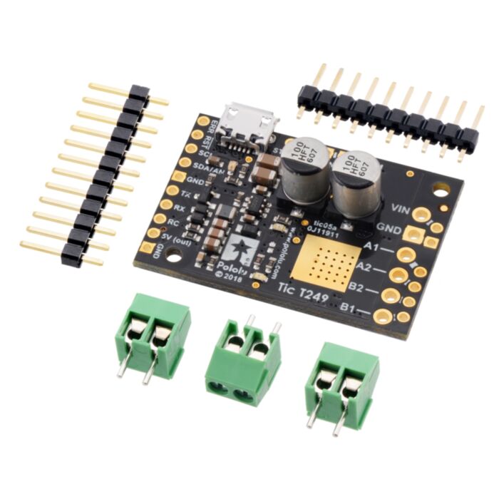 Tic T249 USB Multi-Interface Stepper Motor Controller