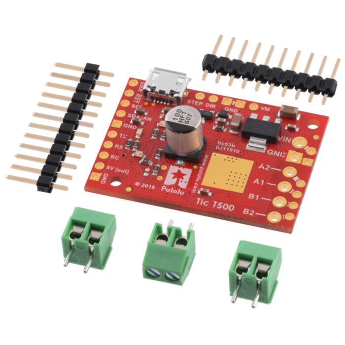 Tic T500 USB Multi-Interface Stepper Motor Controller