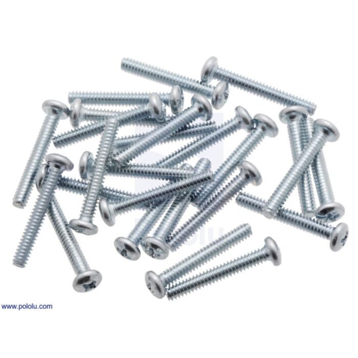 Machine Screw: #4-40, 3/4" Length, Phillips (25-pack)