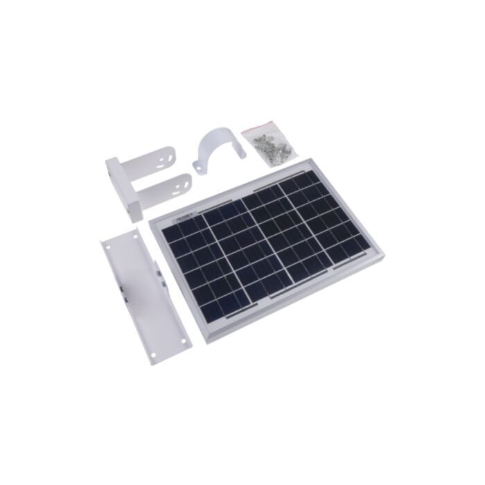 High-efficiency Waterproof PV-12W Solar Panel, w/ Brackets for Easy Installation
