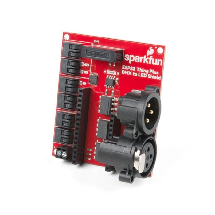 SparkFun ESP32 Thing Plus DMX to LED Shield