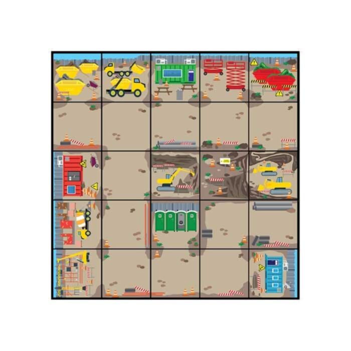 Bee-Bot/Blue Bot Mat - Construction Site