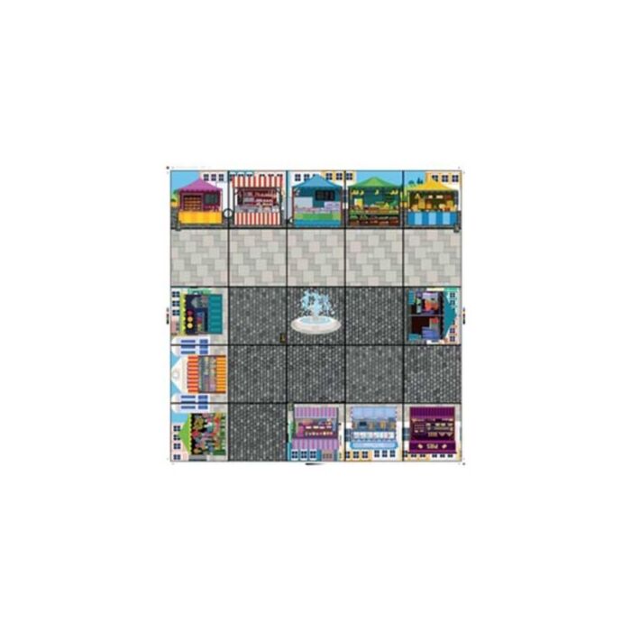 Bee-Bot/Blue Bot Mat - Market Place