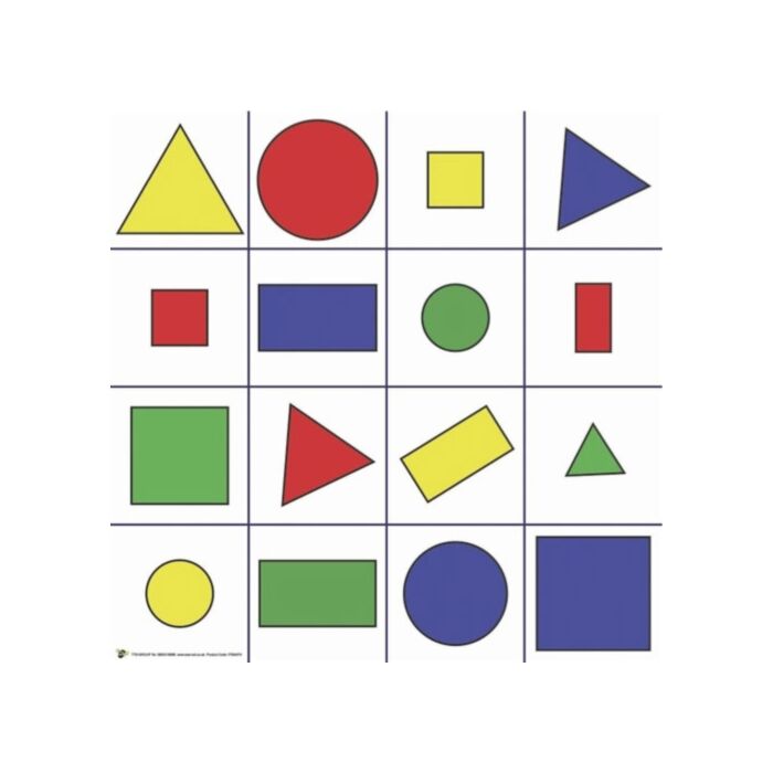 Bee-Bot/Blue Bot Mat - Shape, Colour & Size