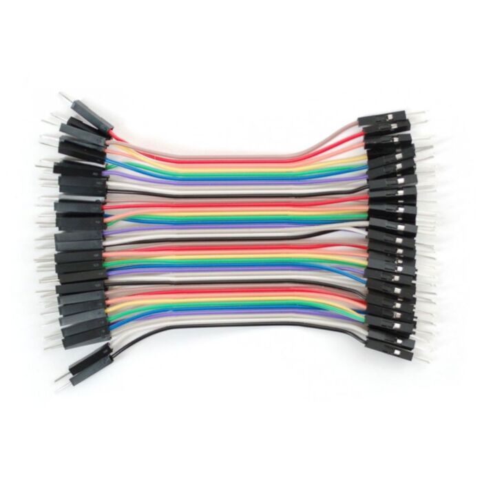 ModMyPi RPi Premium Jumper Wires 40pk (Male/Male) 100mm