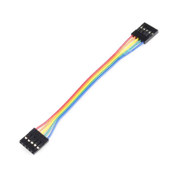Jumper Wire - 0.1", 5-pin, 4"