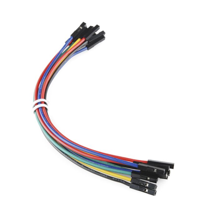 Jumper Wires Premium 6" F/F - 20 AWG (10 Pack)