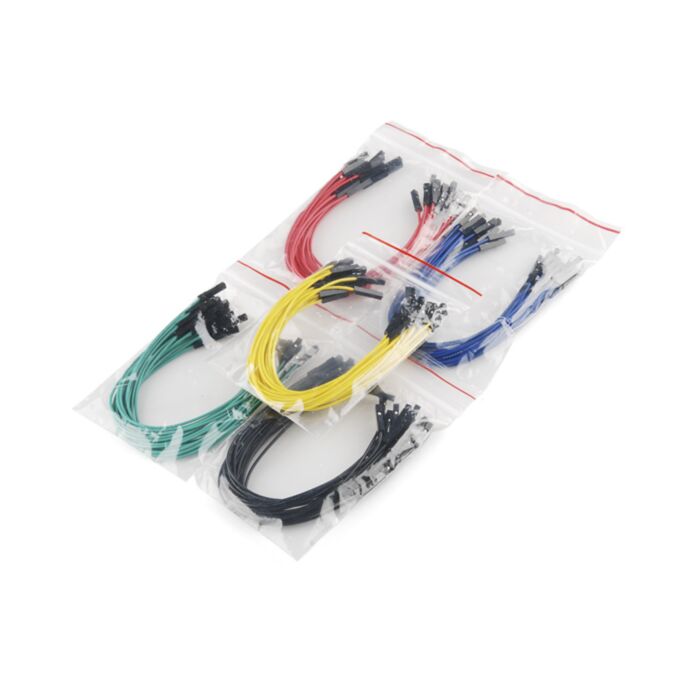 Jumper Wires Premium 6" F/F Pack of 100