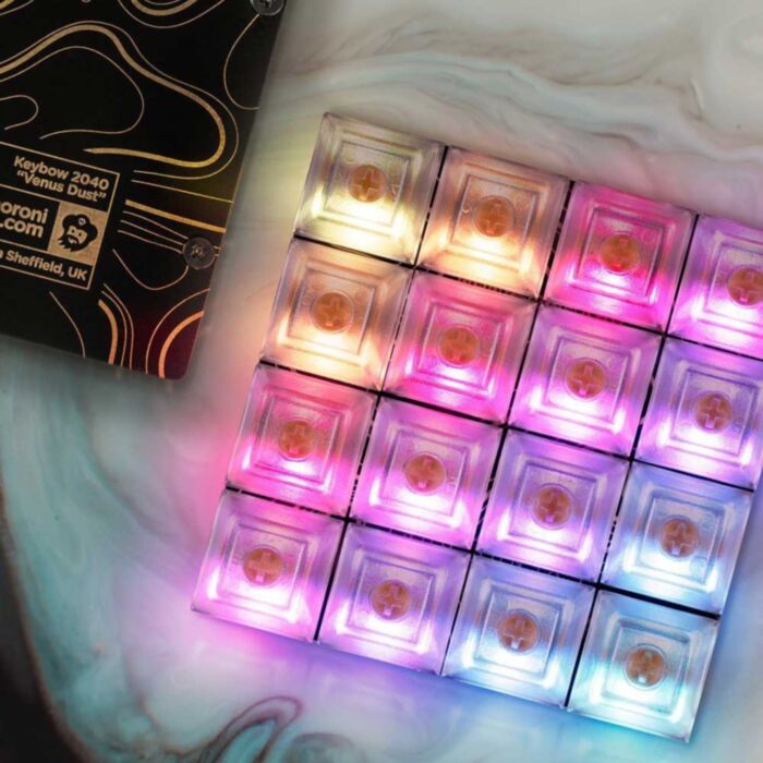 Pimoroni Keybow 2040 (Clicky Keys)