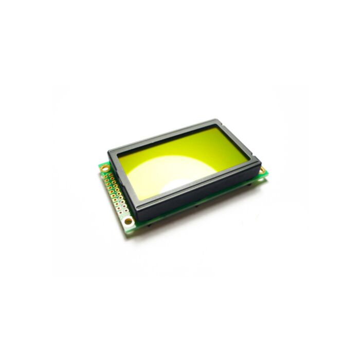 Graphic LCD 128*64 (KS0108 ctrl) - D.Blue and Yellow Green (Seeed Studio) 