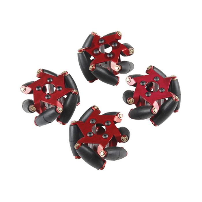 Mecanum wheels - 4 pack