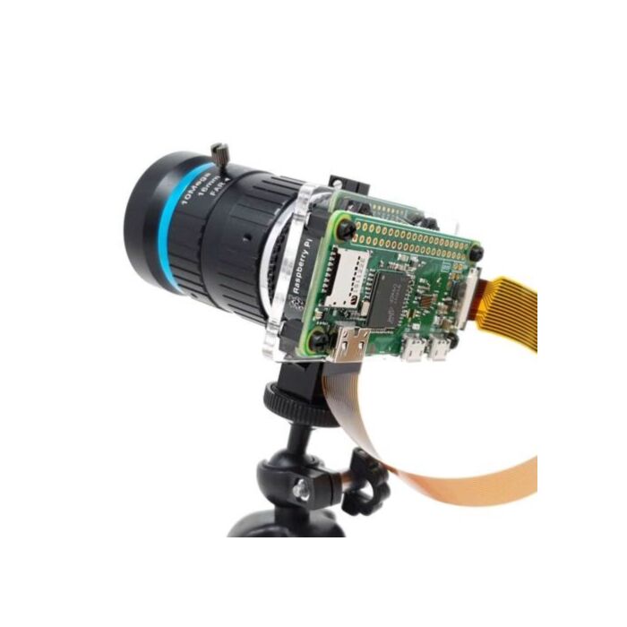The Pi Hut Raspberry Pi Zero Basic Mounting Plate for High Quality Camera