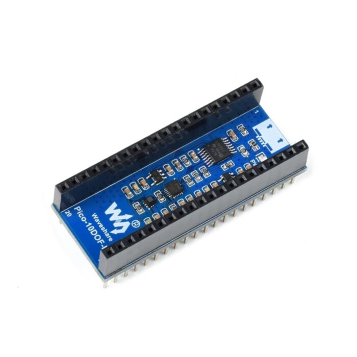 Waveshare 10-DOF IMU Sensor Module for Raspberry Pi Pico (ICM20948 and LPS22HB)