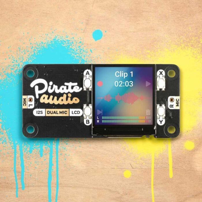 Pimoroni Pirate Audio: Dual Mic for Raspberry Pi