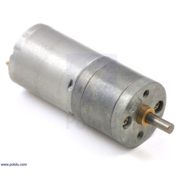 9.7:1 Metal Gearmotor 25Dx48L mm HP 12V