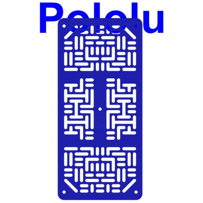 Pololu RP5/Rover 5 Expansion Plate RRC07A (Narrow) Solid Blue