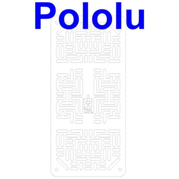 Pololu RP5/Rover 5 Expansion Plate RRC07A (Narrow) Transparent Clear