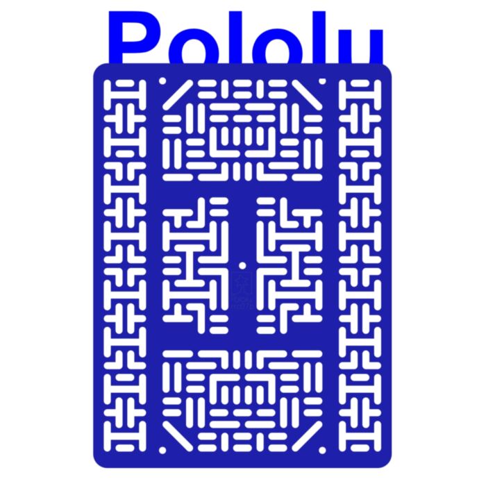 Pololu RP5/Rover 5 Expansion Plate RRC07B (Wide) Solid Blue