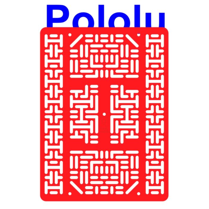 Pololu RP5/Rover 5 Expansion Plate RRC07B (Wide) Solid Red
