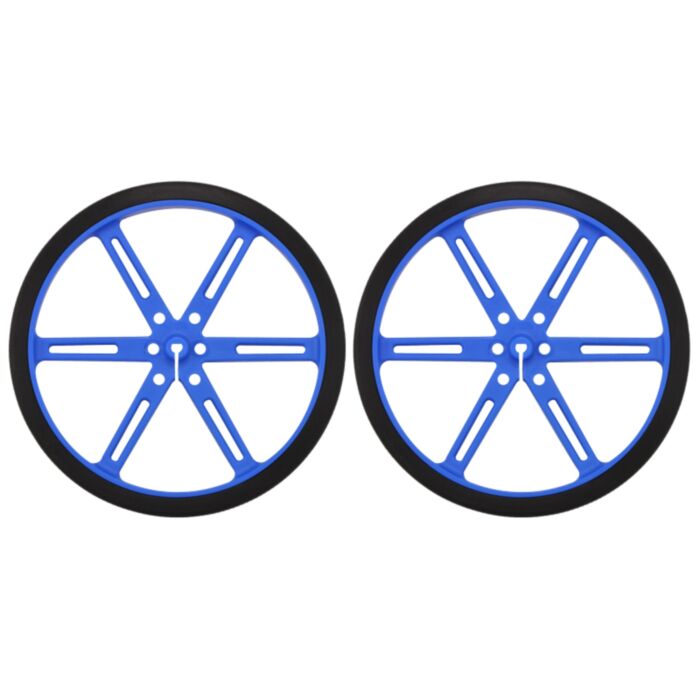 Pololu Wheel 90x10mm Pair - Blue