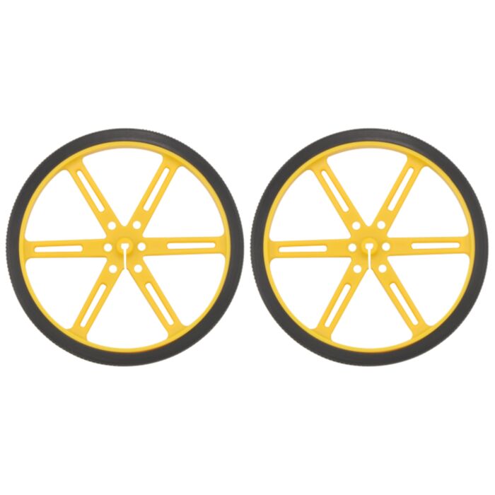 Pololu Wheel 90x10mm Pair - Yellow
