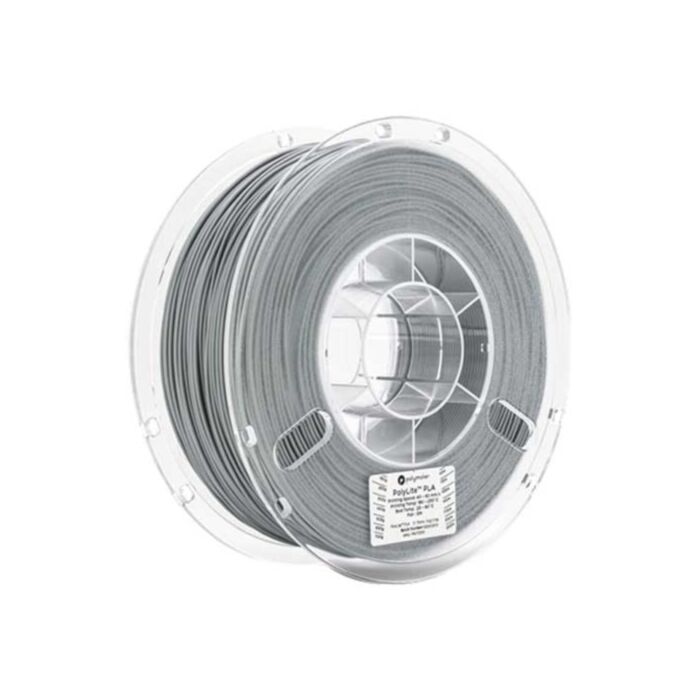 Polymaker PolyLite Grey PLA Filament 1KG 2.85mm