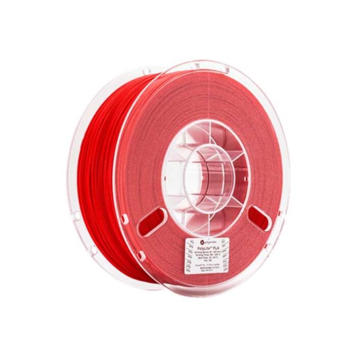Polymaker PolyLite Red PLA Filament 1KG 2.85mm