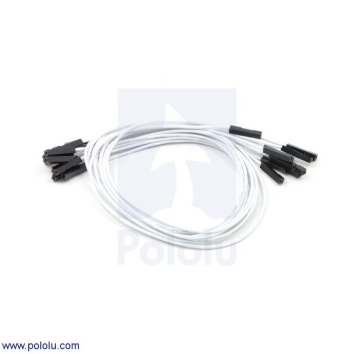 Premium Jumper Wire 10-Pack F-F 12" White