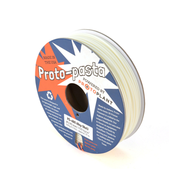 Proto-Pasta Natural PC-ABS Alloy Filament 500g 3mm