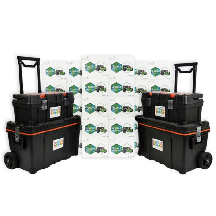 Robobloq 30x Q-Scout Robot Kit With 2 Free Storage Kits