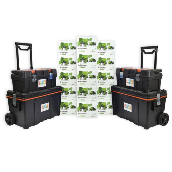 Robobloq 15x Q-Elephant Robot Kits With 2 Free Storage Kits
