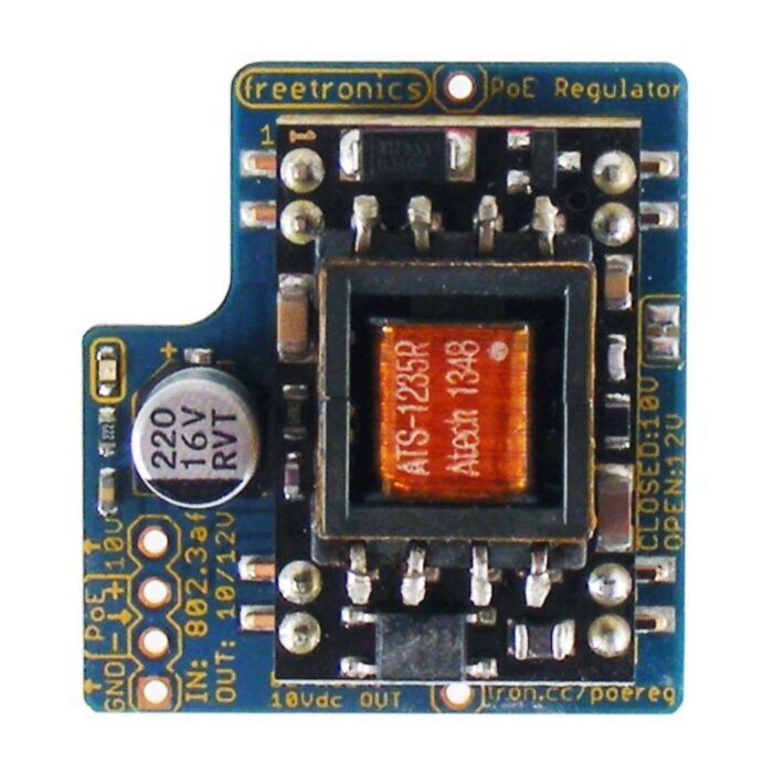 Freetronics Power-over-Ethernet Regulator 802.3af