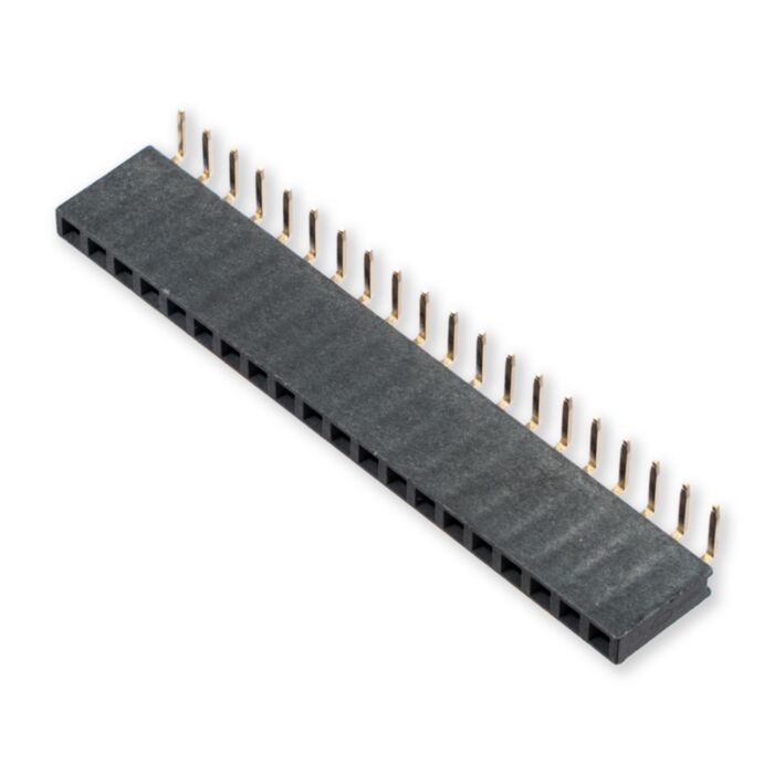 2.54mm 1x20-Pin Right Female Header