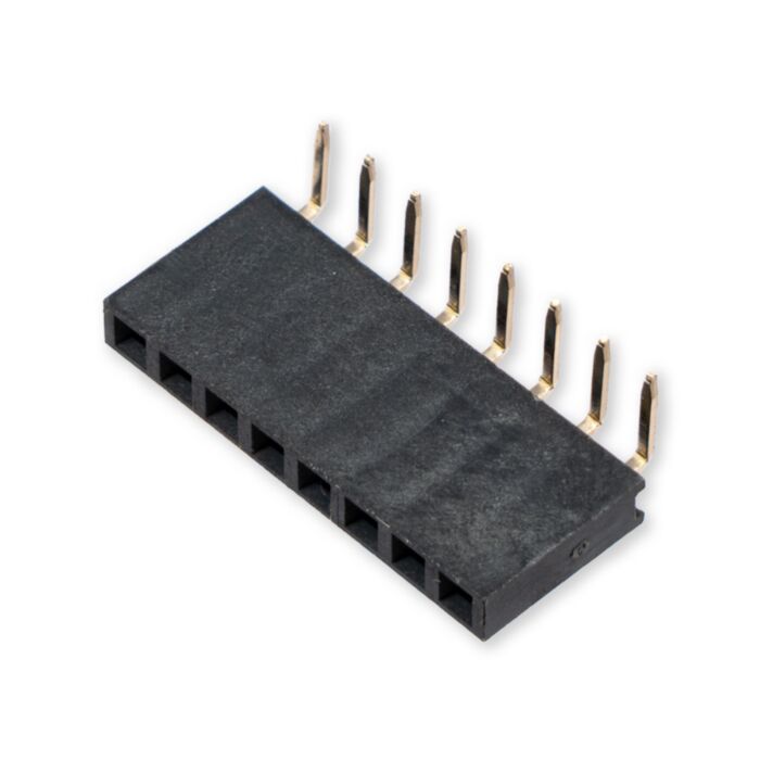 2.54mm 1x8-Pin Right Female Header