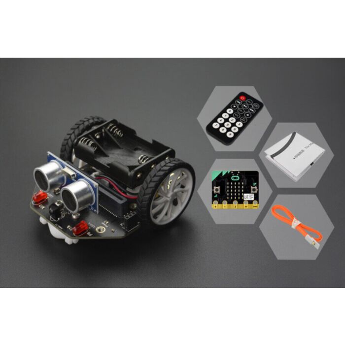 micro: Maqueen (with micro:bit/IR Remote Controller)