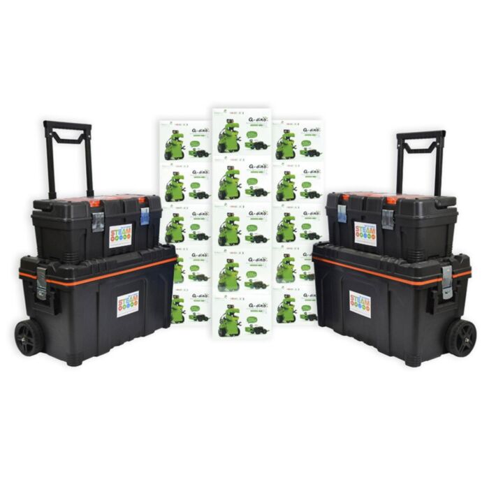 Robobloq 15x Q-Dino Robot Kit With 2 Free Storage Kits