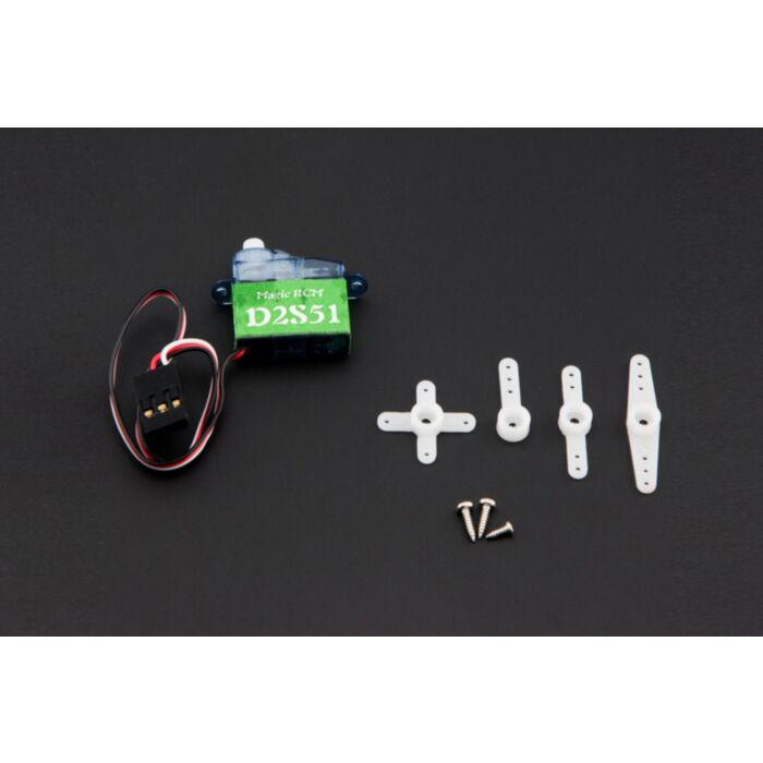2.5g 360 degree Micro Servo (0.45kg)