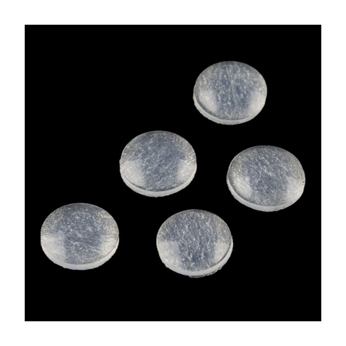 Silicone Bumpers - Small, Clear (8x2mm, 5 pack)