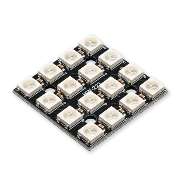4x4 Addressable LED Matrix