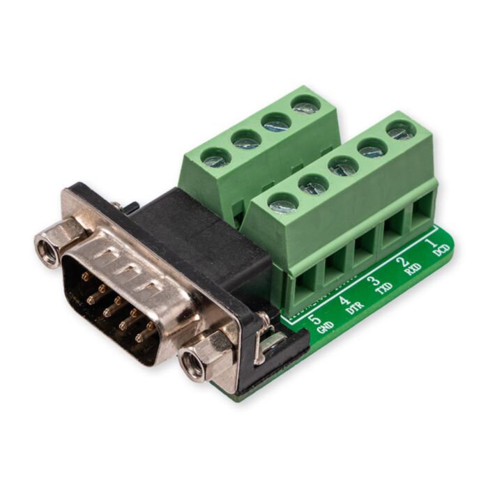 DB9 Male Breakout Board
