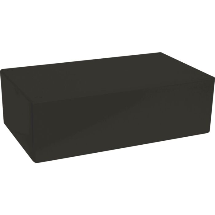 UB2 (197Lx112Wx63Hmm) Black ABS Jiffy Box (SKU: H0202 Image 1)