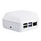 Hex-Box Case for Raspberry Pi 4 - White Hex-Box Case for Raspberry Pi 4 - White