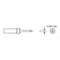 Soldering Tip - Weller - Screwdriver Narrow 1.6mm (ETR) Soldering Tip - Weller - Screwdriver Narrow 1.6mm (ETR)