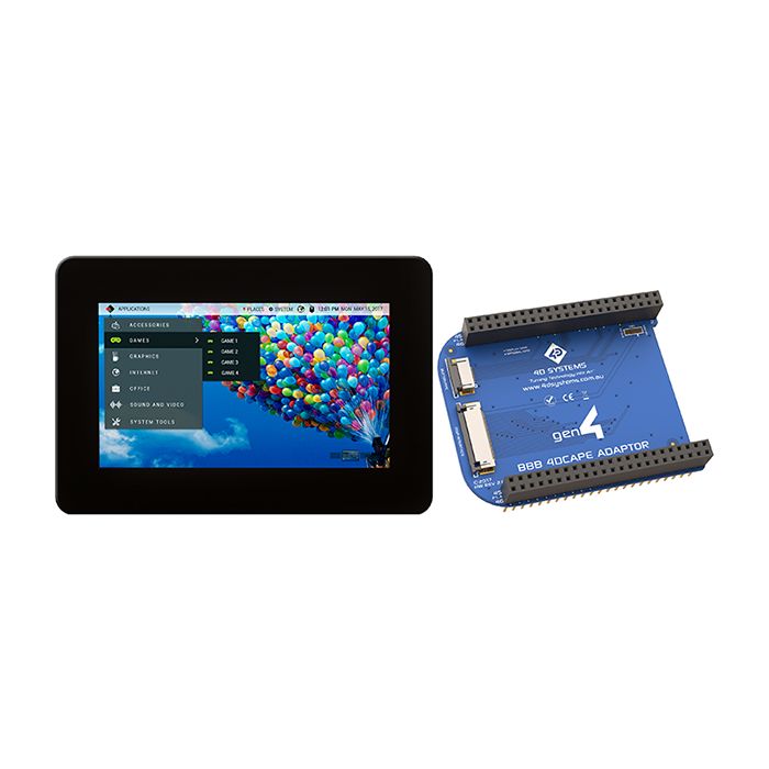 4.3 Gen4 Display Cape for BeagleBone 